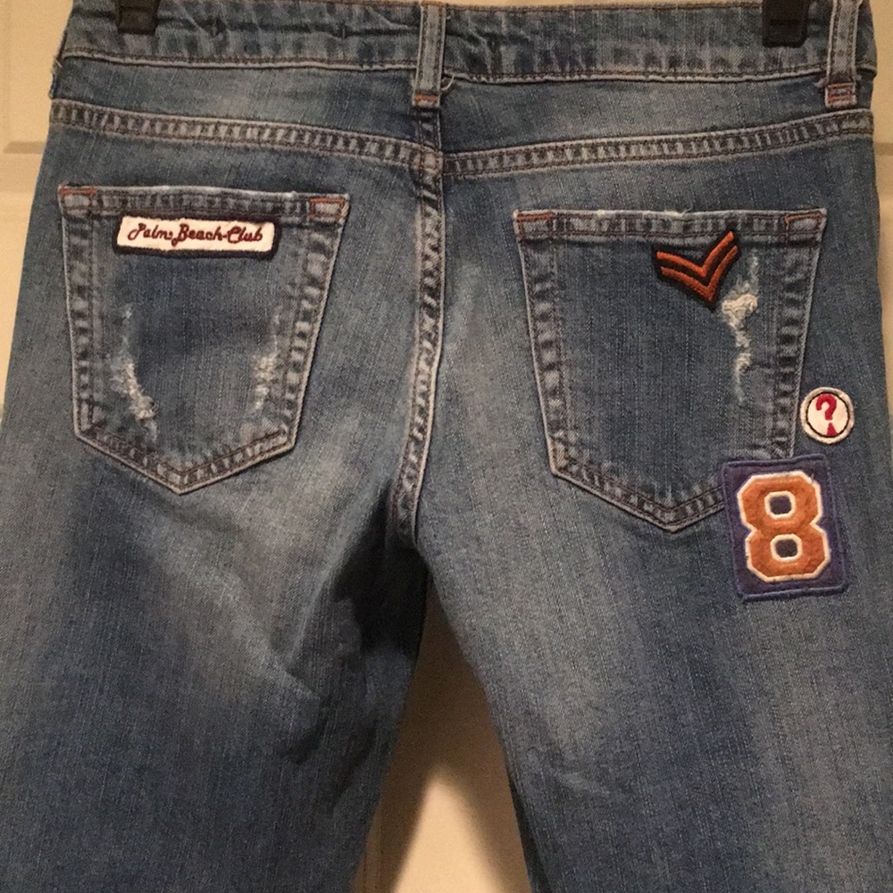 ZARA patch jeans - Picture 4 of 5